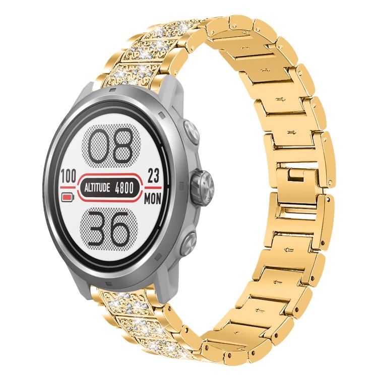 Bracelet de montre en acier xDfind Diamond Jewelry, 20mm For COROS APEX 2 42mm / PACE 2, 20mm For Ticwatch GTH / E3 / E / 2, 22mm For Ticwatch Pro X / Pro3 / Pro / GTX / E2, 20mm For Xiaomi Haylou RS4 Plus LS11, 22mm For Xiaomi Watch S3/2 Pro/S2/S1    ...