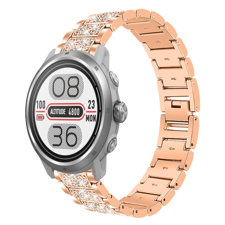 Bracelet de montre en acier xDfind Diamond Jewelry, 20mm For COROS APEX 2 42mm / PACE 2, 20mm For Ticwatch GTH / E3 / E / 2, 22mm For Ticwatch Pro X / Pro3 / Pro / GTX / E2, 20mm For Xiaomi Haylou RS4 Plus LS11, 22mm For Xiaomi Watch S3/2 Pro/S2/S1    ...