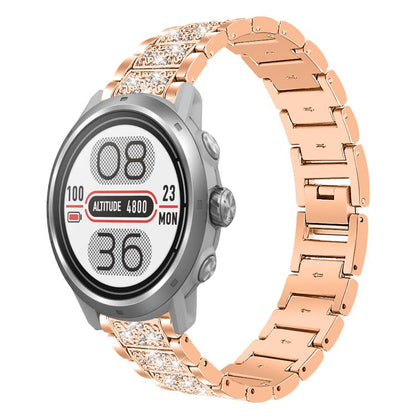 Bracelet de montre en acier xDfind Diamond Jewelry, 20mm For COROS APEX 2 42mm / PACE 2, 20mm For Ticwatch GTH / E3 / E / 2, 22mm For Ticwatch Pro X / Pro3 / Pro / GTX / E2, 20mm For Xiaomi Haylou RS4 Plus LS11, 22mm For Xiaomi Watch S3/2 Pro/S2/S1    ...