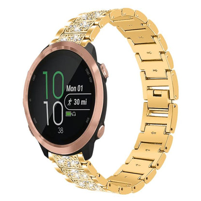 Bracelet de montre en acier xDfind Diamond Jewelry, 20mm For COROS APEX 2 42mm / PACE 2, 20mm For Ticwatch GTH / E3 / E / 2, 22mm For Ticwatch Pro X / Pro3 / Pro / GTX / E2, 20mm For Xiaomi Haylou RS4 Plus LS11, 22mm For Xiaomi Watch S3/2 Pro/S2/S1    ...