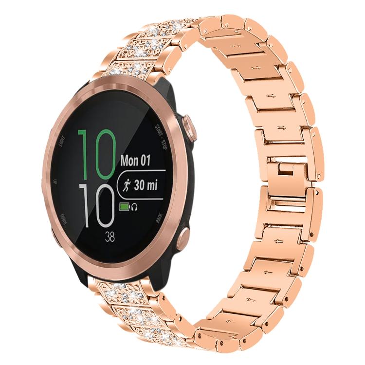 Bracelet de montre en acier xDfind Diamond Jewelry, 20mm For COROS APEX 2 42mm / PACE 2, 20mm For Ticwatch GTH / E3 / E / 2, 22mm For Ticwatch Pro X / Pro3 / Pro / GTX / E2, 20mm For Xiaomi Haylou RS4 Plus LS11, 22mm For Xiaomi Watch S3/2 Pro/S2/S1    ...