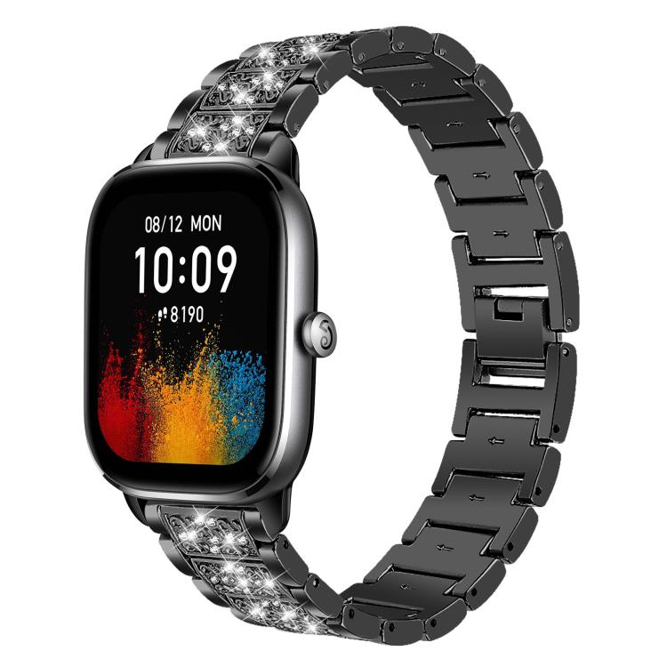 Bracelet de montre en acier xDfind Diamond Jewelry, 20mm For COROS APEX 2 42mm / PACE 2, 20mm For Ticwatch GTH / E3 / E / 2, 22mm For Ticwatch Pro X / Pro3 / Pro / GTX / E2, 20mm For Xiaomi Haylou RS4 Plus LS11, 22mm For Xiaomi Watch S3/2 Pro/S2/S1    ...