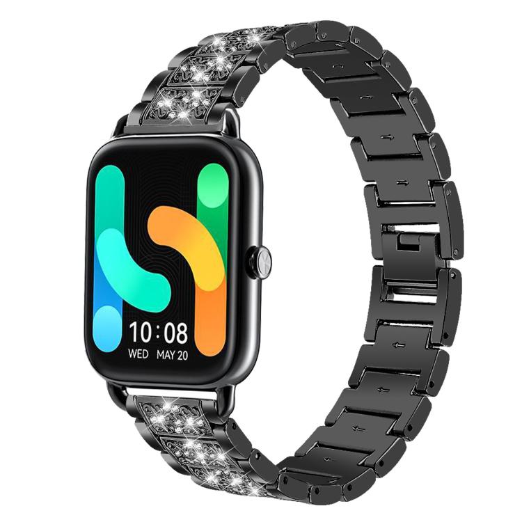 Bracelet de montre en acier xDfind Diamond Jewelry, 20mm For COROS APEX 2 42mm / PACE 2, 20mm For Ticwatch GTH / E3 / E / 2, 22mm For Ticwatch Pro X / Pro3 / Pro / GTX / E2, 20mm For Xiaomi Haylou RS4 Plus LS11, 22mm For Xiaomi Watch S3/2 Pro/S2/S1    ...