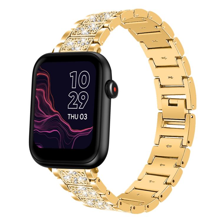Bracelet de montre en acier xDfind Diamond Jewelry, 20mm For COROS APEX 2 42mm / PACE 2, 20mm For Ticwatch GTH / E3 / E / 2, 22mm For Ticwatch Pro X / Pro3 / Pro / GTX / E2, 20mm For Xiaomi Haylou RS4 Plus LS11, 22mm For Xiaomi Watch S3/2 Pro/S2/S1    ...