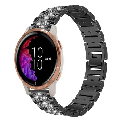 Bracelet de montre en acier xDfind Diamond Jewelry, 20mm For COROS APEX 2 42mm / PACE 2, 20mm For Ticwatch GTH / E3 / E / 2, 22mm For Ticwatch Pro X / Pro3 / Pro / GTX / E2, 20mm For Xiaomi Haylou RS4 Plus LS11, 22mm For Xiaomi Watch S3/2 Pro/S2/S1    ...