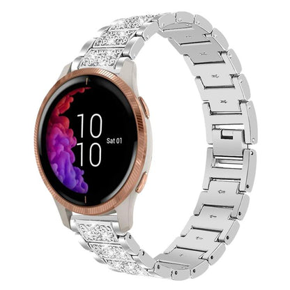 Bracelet de montre en acier xDfind Diamond Jewelry, 20mm For COROS APEX 2 42mm / PACE 2, 20mm For Ticwatch GTH / E3 / E / 2, 22mm For Ticwatch Pro X / Pro3 / Pro / GTX / E2, 20mm For Xiaomi Haylou RS4 Plus LS11, 22mm For Xiaomi Watch S3/2 Pro/S2/S1    ...