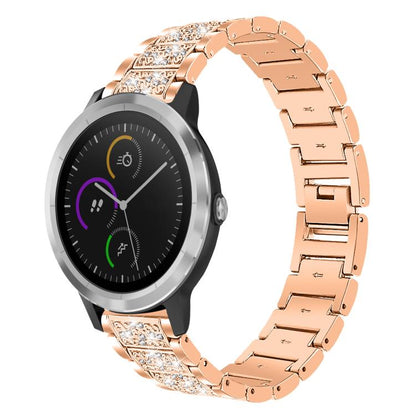 Bracelet de montre en acier xDfind Diamond Jewelry, 20mm For COROS APEX 2 42mm / PACE 2, 20mm For Ticwatch GTH / E3 / E / 2, 22mm For Ticwatch Pro X / Pro3 / Pro / GTX / E2, 20mm For Xiaomi Haylou RS4 Plus LS11, 22mm For Xiaomi Watch S3/2 Pro/S2/S1    ...