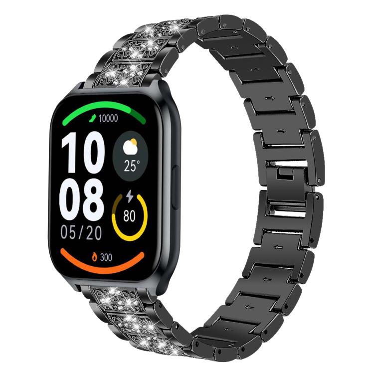 Bracelet de montre en acier xDfind Diamond Jewelry, 20mm For COROS APEX 2 42mm / PACE 2, 20mm For Ticwatch GTH / E3 / E / 2, 22mm For Ticwatch Pro X / Pro3 / Pro / GTX / E2, 20mm For Xiaomi Haylou RS4 Plus LS11, 22mm For Xiaomi Watch S3/2 Pro/S2/S1    ...