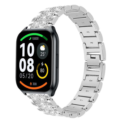 Bracelet de montre en acier xDfind Diamond Jewelry, 20mm For COROS APEX 2 42mm / PACE 2, 20mm For Ticwatch GTH / E3 / E / 2, 22mm For Ticwatch Pro X / Pro3 / Pro / GTX / E2, 20mm For Xiaomi Haylou RS4 Plus LS11, 22mm For Xiaomi Watch S3/2 Pro/S2/S1    ...