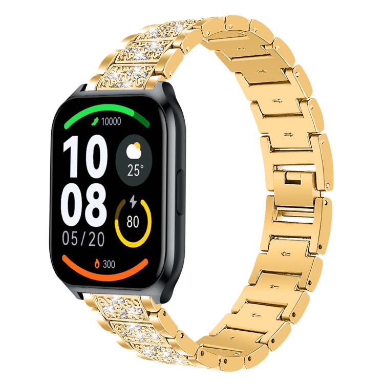Bracelet de montre en acier xDfind Diamond Jewelry, 20mm For COROS APEX 2 42mm / PACE 2, 20mm For Ticwatch GTH / E3 / E / 2, 22mm For Ticwatch Pro X / Pro3 / Pro / GTX / E2, 20mm For Xiaomi Haylou RS4 Plus LS11, 22mm For Xiaomi Watch S3/2 Pro/S2/S1    ...
