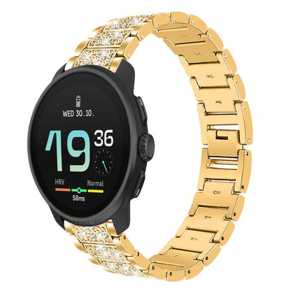 Bracelet de montre en acier xDfind Diamond Jewelry, 20mm For COROS APEX 2 42mm / PACE 2, 20mm For Ticwatch GTH / E3 / E / 2, 22mm For Ticwatch Pro X / Pro3 / Pro / GTX / E2, 20mm For Xiaomi Haylou RS4 Plus LS11, 22mm For Xiaomi Watch S3/2 Pro/S2/S1    ...