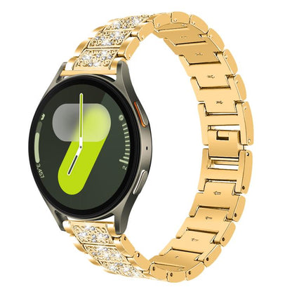 Bracelet de montre en acier inoxydable xDfind Diamond Jewelry, For Samsung Galaxy Watch Ultra / Ultra 2025, For Samsung Galaxy Watch8 / Watch8 Classic, For Samsung Galaxy Watch7 / FE / 6 / 5 / 4, For Samsung Galaxy Fit3