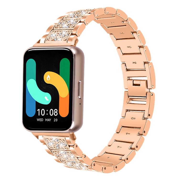 Bracelet de montre en acier inoxydable xDfind Diamond Jewelry, For Samsung Galaxy Watch Ultra / Ultra 2025, For Samsung Galaxy Watch8 / Watch8 Classic, For Samsung Galaxy Watch7 / FE / 6 / 5 / 4, For Samsung Galaxy Fit3