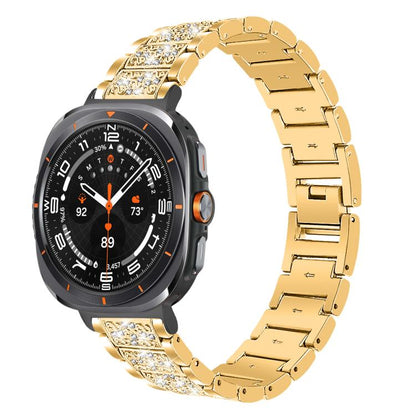 Bracelet de montre en acier inoxydable xDfind Diamond Jewelry, For Samsung Galaxy Watch Ultra / Ultra 2025, For Samsung Galaxy Watch8 / Watch8 Classic, For Samsung Galaxy Watch7 / FE / 6 / 5 / 4, For Samsung Galaxy Fit3