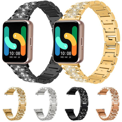 Bracelet de montre en acier inoxydable xDfind Diamond Jewelry, For Samsung Galaxy Watch Ultra / Ultra 2025, For Samsung Galaxy Watch8 / Watch8 Classic, For Samsung Galaxy Watch7 / FE / 6 / 5 / 4, For Samsung Galaxy Fit3