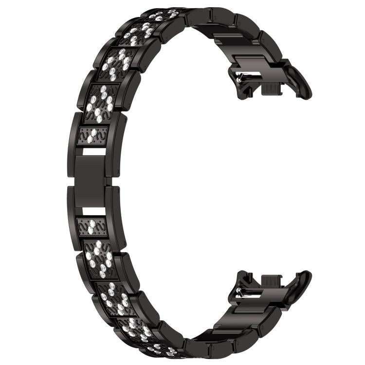 Bracelet de montre en acier inoxydable xDfind Diamond Jewelry, For Xiaomi Smart Band 11 / 10 / 9 / 8, For Xiaomi Band 10 Pro / 9 Pro / Redmi Watch 6, For Redmi Watch 3 Active / Lite 20mm, For Redmi Watch 3 20mm