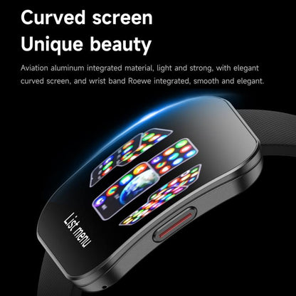 Montre connectée sport U17 avec écran incurvé ultra-fin de 1,85 pouce et certification IP68