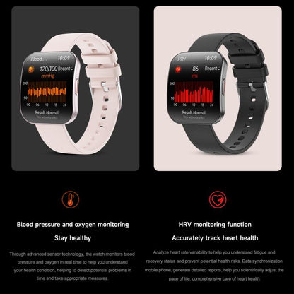 Montre connectée sport U17 avec écran incurvé ultra-fin de 1,85 pouce et certification IP68