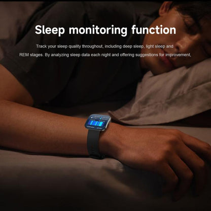 Montre connectée sport U17 avec écran incurvé ultra-fin de 1,85 pouce et certification IP68