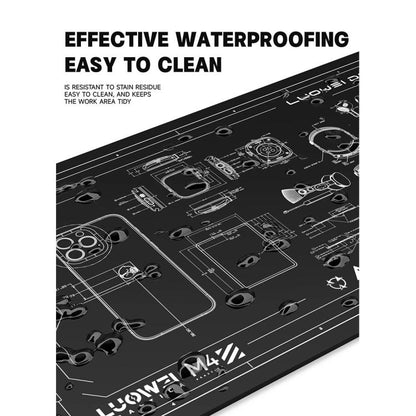 Luowei LW-M4 15.6-inch High-Temperature Resistant Insulation Silicone Repair Pad
