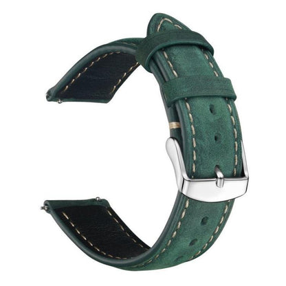 Bracelet de montre en cuir texturé Crazy Horse rétro xDfind, 24mm for Suunto 9 / 9 Baro / D5 / Core / 7, 14mm, 18mm, 20mm, 22mm