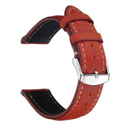 Bracelet de montre en cuir texturé Crazy Horse rétro xDfind, 24mm for Suunto 9 / 9 Baro / D5 / Core / 7, 14mm, 18mm, 20mm, 22mm