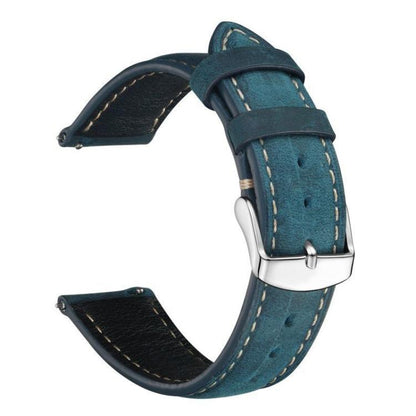Bracelet de montre en cuir texturé Crazy Horse rétro xDfind, 24mm for Suunto 9 / 9 Baro / D5 / Core / 7, 14mm, 18mm, 20mm, 22mm