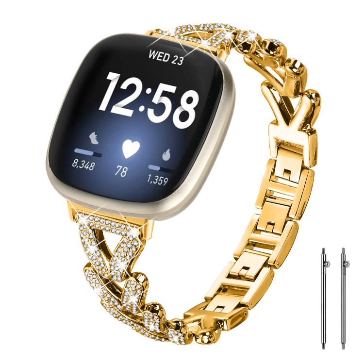 Bracelet de montre en métal à petits diamants torsadés xDfind, 20mm For COROS APEX 2 42mm / PACE 2, 20mm For Huawei Watch GT4 / GT3 / GT2, 20mm For Amazfit Bip U / Bip Lite / Bip 3 Pro, 20mm For Amazfit GTS4 Mini/3/2 /2e/2 Mini                         ...
