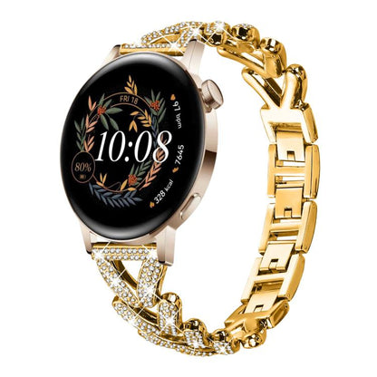 Bracelet de montre en métal à petits diamants torsadés xDfind, 20mm For COROS APEX 2 42mm / PACE 2, 20mm For Huawei Watch GT4 / GT3 / GT2, 20mm For Amazfit Bip U / Bip Lite / Bip 3 Pro, 20mm For Amazfit GTS4 Mini/3/2 /2e/2 Mini                         ...