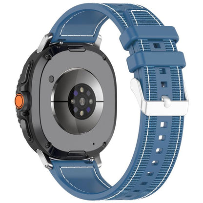 Bracelet de montre hybride en nylon tressé et silicone xDfind, For Samsung Galaxy Watch 8 / 8 Classic 22mm