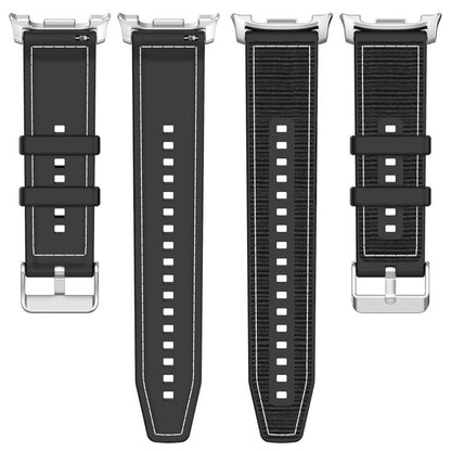 Bracelet de montre hybride en nylon tressé et silicone xDfind, For Samsung Galaxy Watch 8 / 8 Classic 22mm