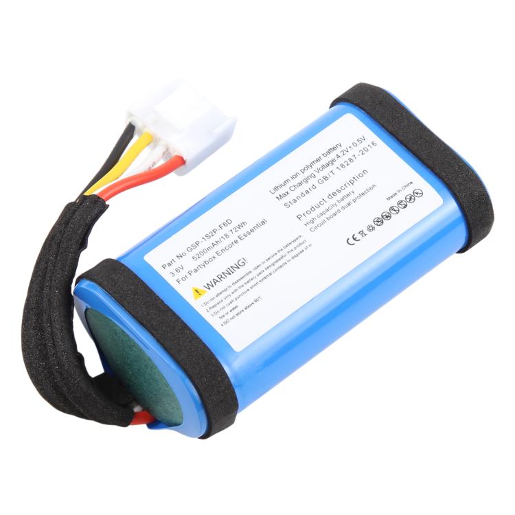 For JBL PartyBox Encore Essential GSP-1S2P-F6D 5200mAh Battery