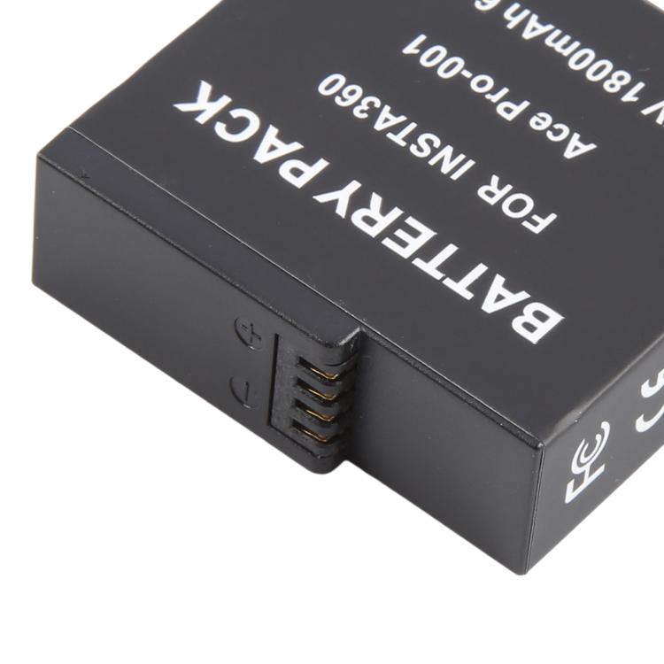 Ace Pro-001 1800mAh Battery Pack For Insta360 Ace / Ace Pro / Ace Pro 2