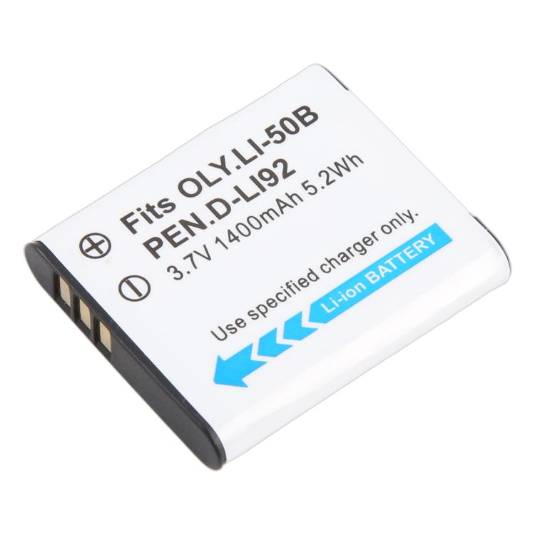 LI-50B 1400mAh Battery For OLYMPUS SZ10 / SZ11 / SZ12 / SZ14 / SZ15