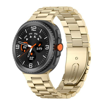 Bracelet de montre en acier inoxydable à trois perles, For Galaxy Watch9 / 8 / 8 Classic