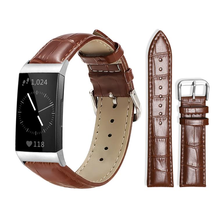 Bracelet de montre en cuir à boucle ardillon xDfind, texture bambou, For Fitbit Charge 6 / 5 18mm, For Fitbit Inspire 3 12mm, For Fitbit Versa 4 / 3 / Sense2 / 1 20mm, For Fitbit Luxe / Special Edition 12mm, For Fitbit Inspire 2 / Ace 3 14mm           ...