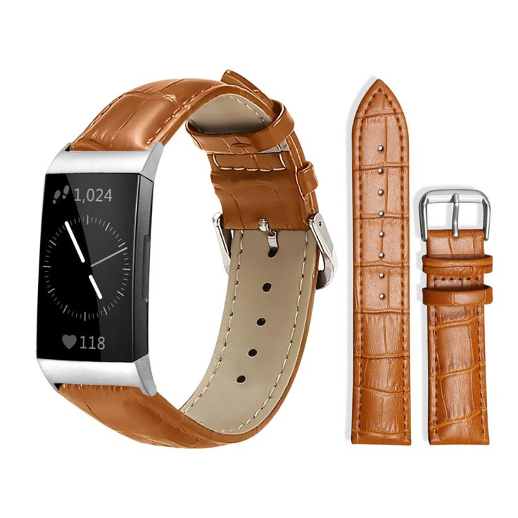 Bracelet de montre en cuir à boucle ardillon xDfind, texture bambou, For Fitbit Charge 6 / 5 18mm, For Fitbit Inspire 3 12mm, For Fitbit Versa 4 / 3 / Sense2 / 1 20mm, For Fitbit Luxe / Special Edition 12mm, For Fitbit Inspire 2 / Ace 3 14mm           ...