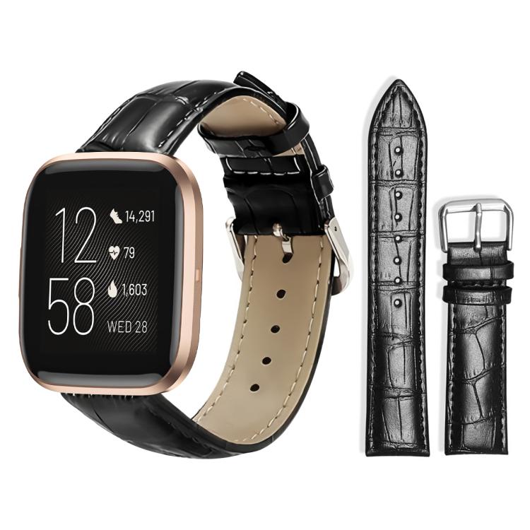 Bracelet de montre en cuir à boucle ardillon xDfind, texture bambou, For Fitbit Charge 6 / 5 18mm, For Fitbit Inspire 3 12mm, For Fitbit Versa 4 / 3 / Sense2 / 1 20mm, For Fitbit Luxe / Special Edition 12mm, For Fitbit Inspire 2 / Ace 3 14mm           ...