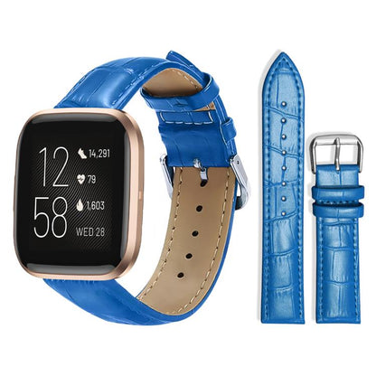 Bracelet de montre en cuir à boucle ardillon xDfind, texture bambou, For Fitbit Charge 6 / 5 18mm, For Fitbit Inspire 3 12mm, For Fitbit Versa 4 / 3 / Sense2 / 1 20mm, For Fitbit Luxe / Special Edition 12mm, For Fitbit Inspire 2 / Ace 3 14mm           ...