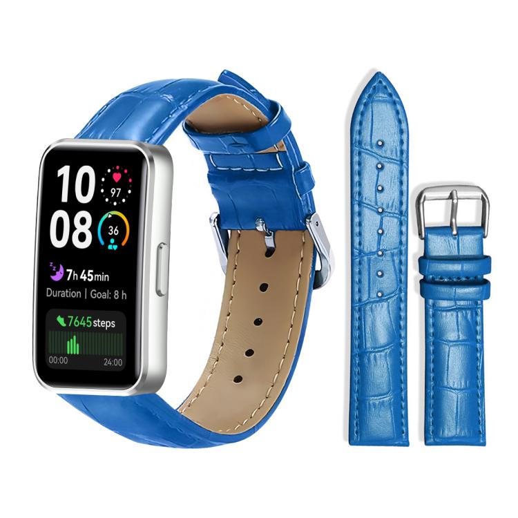 Bracelet de montre en cuir à boucle ardillon xDfind, texture bambou, For Huawei Watch Fit 5 / Fit 5 Pro 20mm, For Huawei Band 10 / 9 / 8 14mm, For Huawei Watch D2 22mm
