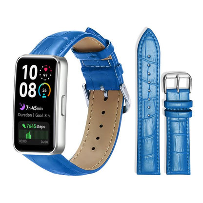 Bracelet de montre en cuir à boucle ardillon xDfind, texture bambou, For Huawei Watch Fit 5 / Fit 5 Pro 20mm, For Huawei Band 10 / 9 / 8 14mm, For Huawei Watch D2 22mm