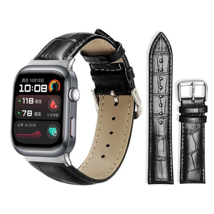 Bracelet de montre en cuir à boucle ardillon xDfind, texture bambou, For Huawei Watch Fit 5 / Fit 5 Pro 20mm, For Huawei Band 10 / 9 / 8 14mm, For Huawei Watch D2 22mm