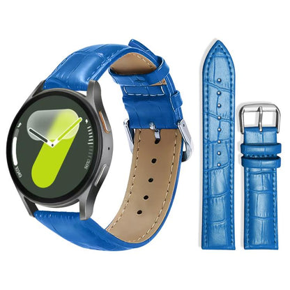 Bracelet de montre en cuir à boucle ardillon xDfind, texture bambou, For Samsung Galaxy Watch Ultra / Ultra 2025 22mm, For Samsung Galaxy Watch8 / Wacth8 Classic 22mm, For Samsung Galaxy Watch7 / FE / 6 / 5 / 4 20mm, For Samsung Galaxy Fit3 SM-R390 20mm