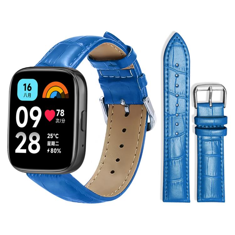 Bracelet de montre en cuir à boucle ardillon xDfind, texture bambou, For Xiaomi Band 10 Pro / 9 Pro / Redmi Watch 6, For Xiaomi Smart Band 10 / 9 / 8 / NFC 14mm, For Redmi Watch 3 Active / Lite 20mm, For Redmi Watch 3 20mm