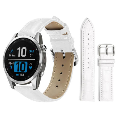 Bracelet de montre en cuir à boucle ardillon xDfind, texture bambou, For Garmin Fenix 8/7X/6X/5X 26mm 22mm, For Garmin Fenix 8/7/6/5 22mm 20mm, For Garmin Fenix 8/7S/6S/5S 20mm 18mm, For Garmin Forerunner 45/45S/Swim2 18mm                              ...