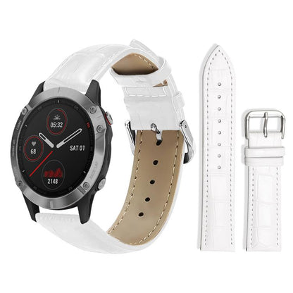 Bracelet de montre en cuir à boucle ardillon xDfind, texture bambou, For Garmin Fenix 8/7X/6X/5X 26mm 22mm, For Garmin Fenix 8/7/6/5 22mm 20mm, For Garmin Fenix 8/7S/6S/5S 20mm 18mm, For Garmin Forerunner 45/45S/Swim2 18mm                              ...