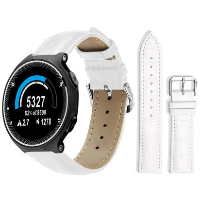 Bracelet de montre en cuir à boucle ardillon xDfind, texture bambou, For Garmin Fenix 8/7X/6X/5X 26mm 22mm, For Garmin Fenix 8/7/6/5 22mm 20mm, For Garmin Fenix 8/7S/6S/5S 20mm 18mm, For Garmin Forerunner 45/45S/Swim2 18mm                              ...
