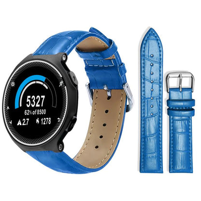 Bracelet de montre en cuir à boucle ardillon xDfind, texture bambou, For Garmin Fenix 8/7X/6X/5X 26mm 22mm, For Garmin Fenix 8/7/6/5 22mm 20mm, For Garmin Fenix 8/7S/6S/5S 20mm 18mm, For Garmin Forerunner 45/45S/Swim2 18mm                              ...