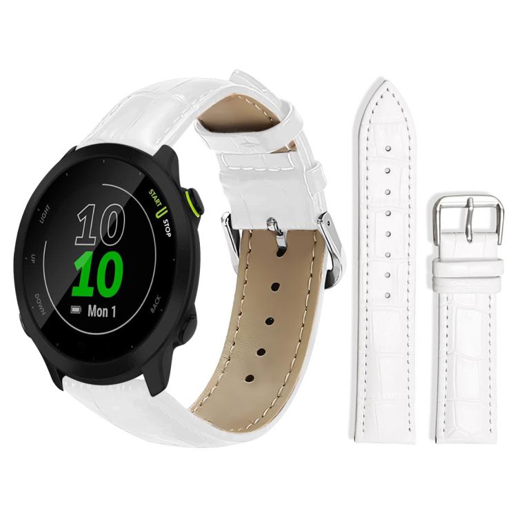 Bracelet de montre en cuir à boucle ardillon xDfind, texture bambou, For Garmin Fenix 8/7X/6X/5X 26mm 22mm, For Garmin Fenix 8/7/6/5 22mm 20mm, For Garmin Fenix 8/7S/6S/5S 20mm 18mm, For Garmin Forerunner 45/45S/Swim2 18mm                              ...
