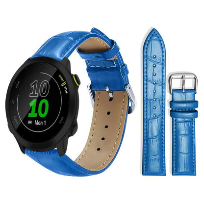 Bracelet de montre en cuir à boucle ardillon xDfind, texture bambou, For Garmin Fenix 8/7X/6X/5X 26mm 22mm, For Garmin Fenix 8/7/6/5 22mm 20mm, For Garmin Fenix 8/7S/6S/5S 20mm 18mm, For Garmin Forerunner 45/45S/Swim2 18mm                              ...